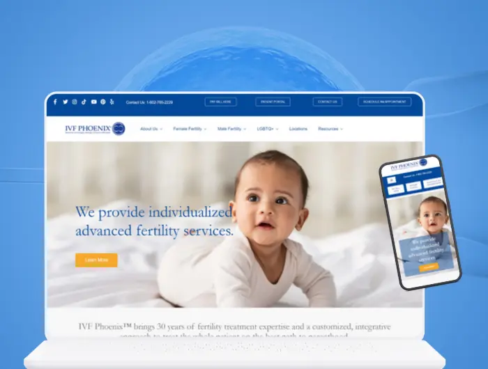 IVF Phoenix Web Design