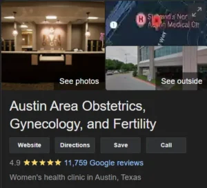 aaobgyn austin texas google reviews