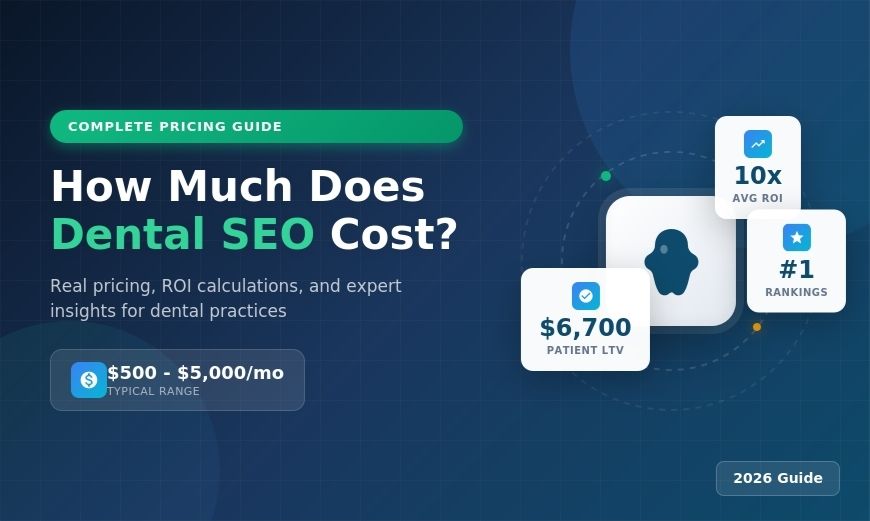 Dental SEO Cost & Pricing