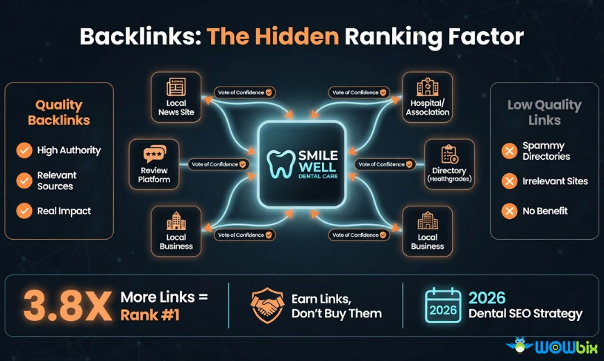 Role of Backlinks in Dental SEO 